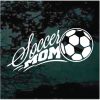 Soccer Mom Soccer Ball decal sticker for cars and trucks