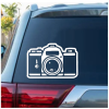 Vintage camera decal Sticker