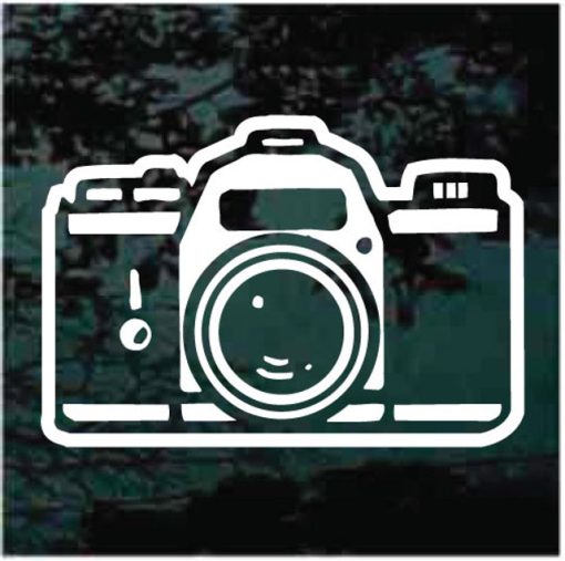 Vintage camera decal sticker for cars and trucks