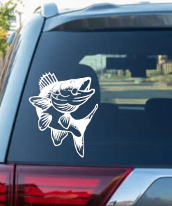 Walleye Fishing decal Sticker