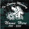 In Loving Memory Welder Decal Sticker For cars and trucks