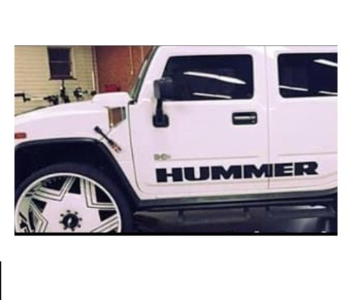 Hummer Side Panel Door Decal Set a3