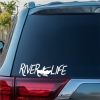 River Life a1 Fishing Decal Stickers