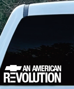 Chevy an American revolution Truck Decal Sticker