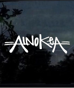 Ainokea Aloha Hawaii Window Decal Sticker