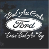 Ford Bad Ass Girls 2 - Ford Decal sticker