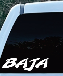 Baja Window Decal Sticker