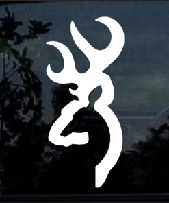 Browning Buck Hunting Window Decal Sticker