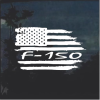 Ford F-150 Weathered Flag a2 - Ford Decal sticker