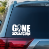 Gone Squatchin Bigfoot D2 - Bigfoot Decal Stickers