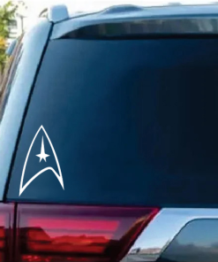 Star Trek Federation window decal Sticker