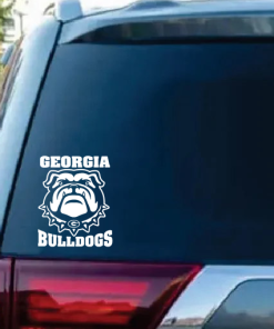 UGA Georgia Bulldogs Window Decal Sticker
