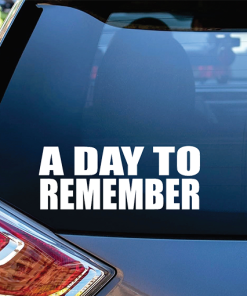 A Day to Remember Vinly Window Decal Sticker