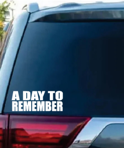 A Day to Remember Vinly Window Decal Sticker