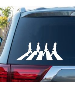 Beatles abbey road decal sticker for cars and trucks