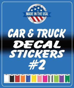 Car & Truck Window Decal Stickers
