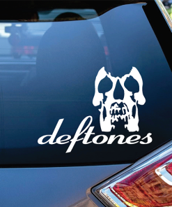 Deftones Band Skull Window Decal Sticker