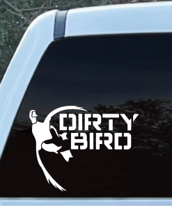 dirty bird decal sticker