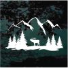 elk scene hunting decal sticker for cars and trucks
