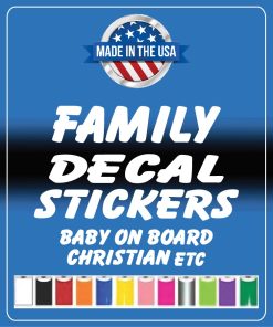 Window Decal Stickers for the Family