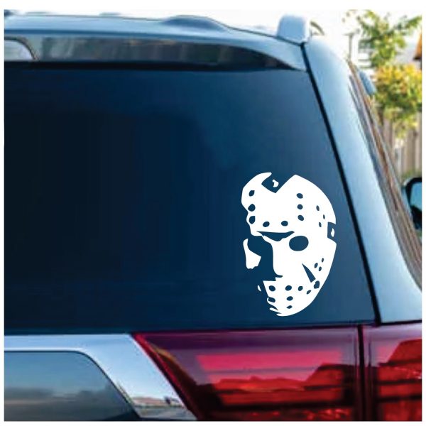 jason vorhees horror decal sticker