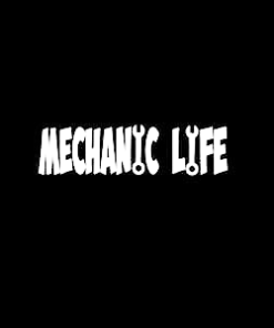 Mechanic Life Decal Sticker
