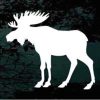 moose silhouette window decal sticker for cars and trucks