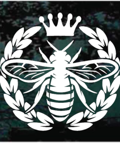 queen bee window decal Sticker