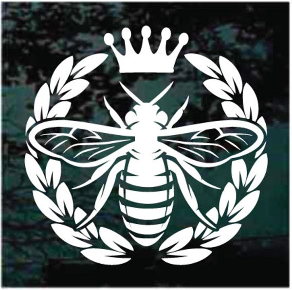 queen bee window decal sticker for cars and trucks
