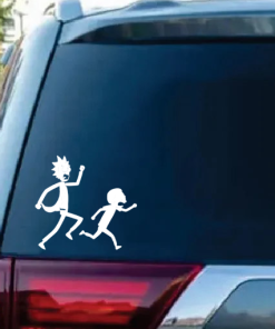 Rick and Morty Window Decal Sticker