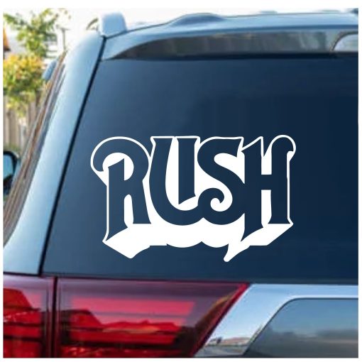 rush band decal sticker iii