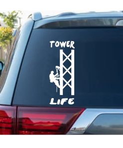 tower life window decal sticker