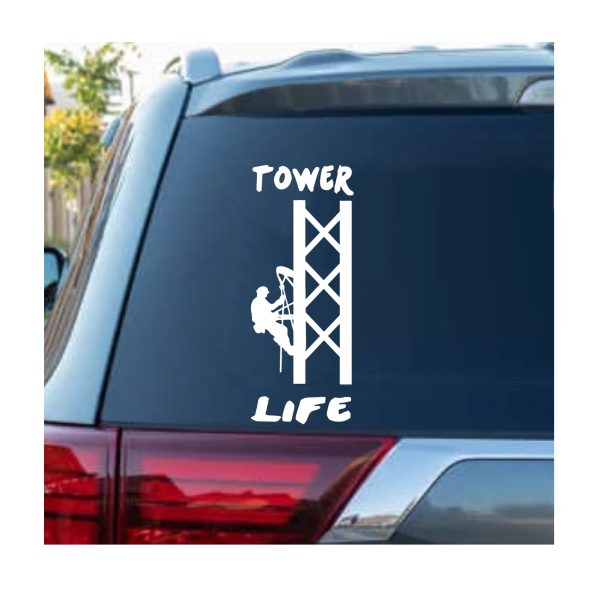 tower life window decal sticker