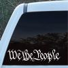 We the People Window Decal Sticker