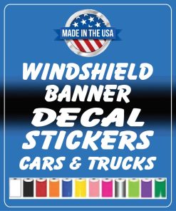 Windshield Decal Stickers