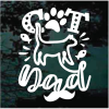Cat Dad Decal Sticker