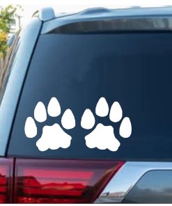 Cat Paw Prints Decal Sticker