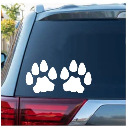 Cat Paw Prints Decal Sticker