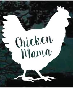 Chicken Mama Decal Sticker