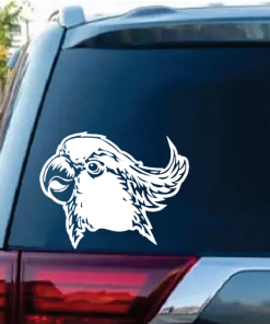 Cockatoo Head Bird Decal Sticker