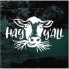 Cow Hay Yall Decal Sticker