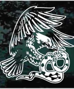Eagle Snake Decal Sticker