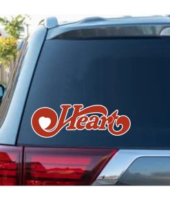 Heart Band Decal sticker