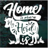 Home is Where the Herd Is Cow Decal Sticker