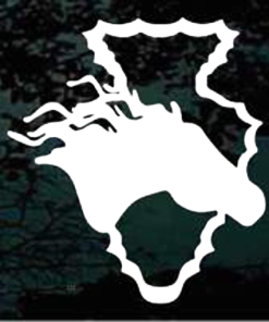 Horse Head Arrowhead Decal Sticker