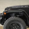 Jeep Wrangler Outlined Style Hood Decal Sticker