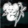 Koala Bear Cute Decal Sticker