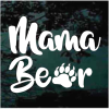 Mama Bear Paw Decal Sticker