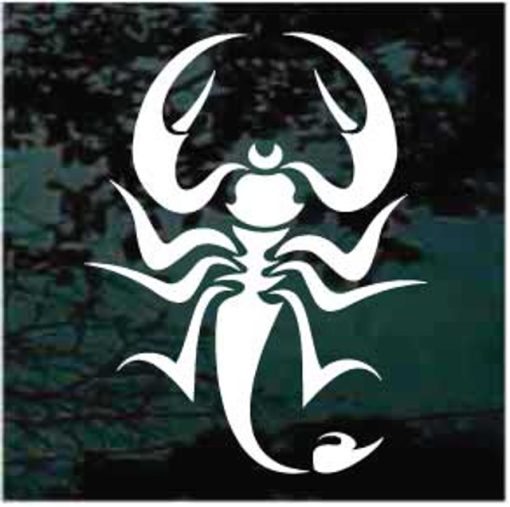 Scorpion Tribal Decal Sticker