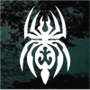 Spider Tribal Decal Sticker